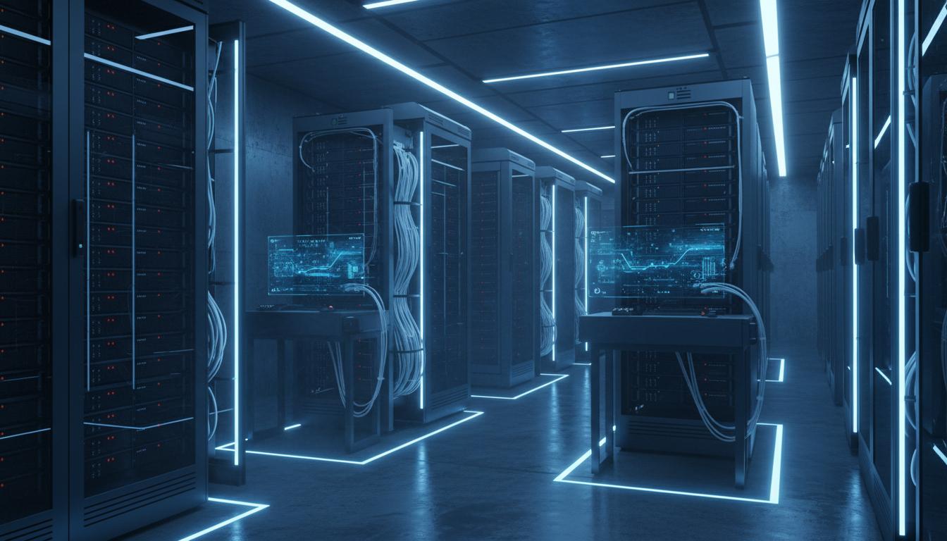 Modernes Rechenzentrum